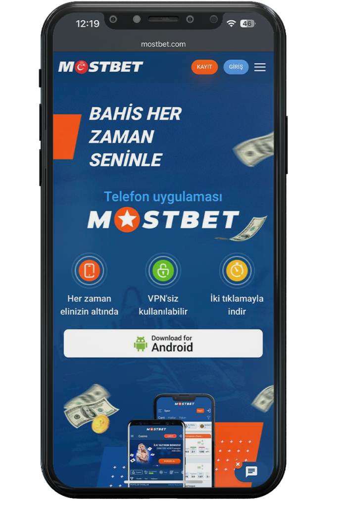 Mostbet mobil uygulama bahis her zaman seninle ekranı