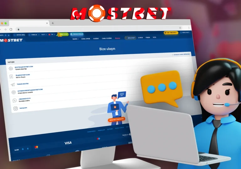 Mostbet 7/24 canlı destek ve müşteri hizmetleri görseli